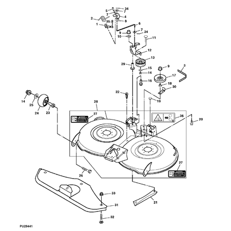 John Deere MOWER DECK