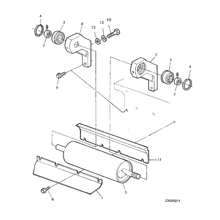 John Deere BALL BEARING