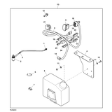 John Deere WINDSHIELD WASHER KIT