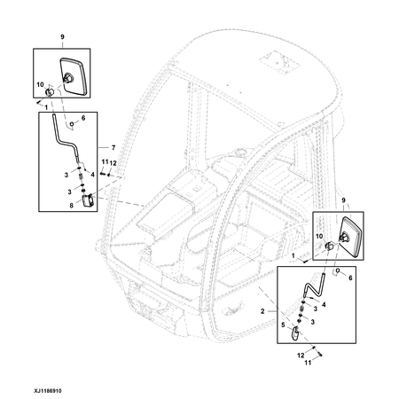 John Deere SLUITRING M12