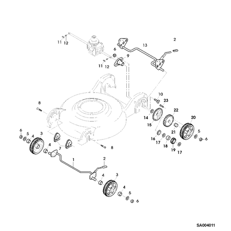 John Deere BALL BEARING