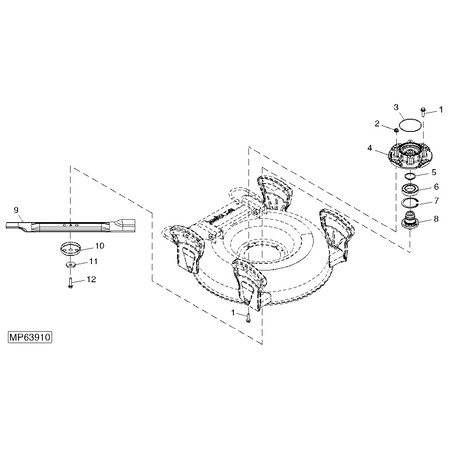 John Deere MOWER BLADE