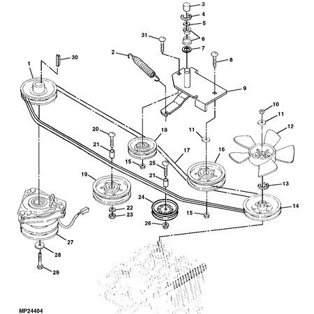 John Deere V-BELT