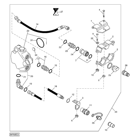 John Deere ADAPTER