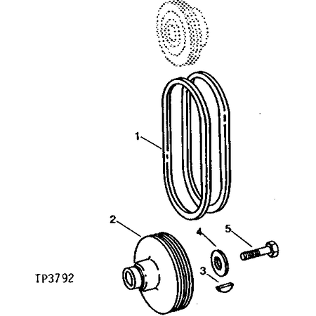 John Deere BELT SET