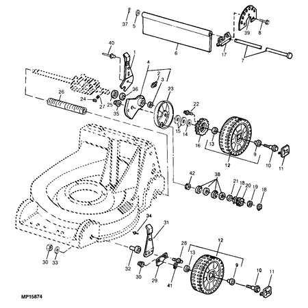 John Deere NAALDLAGER