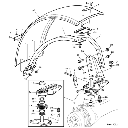 John Deere ADJUSTER