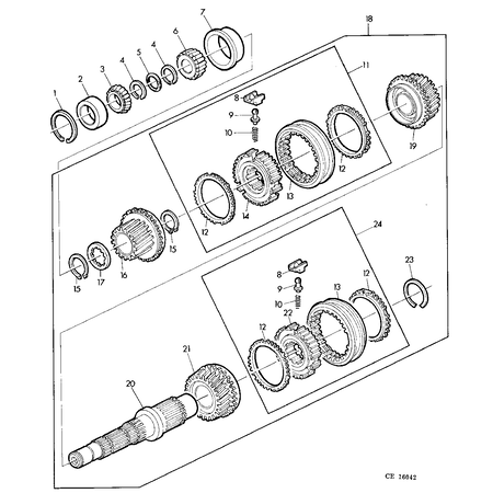 John Deere BINNENRING