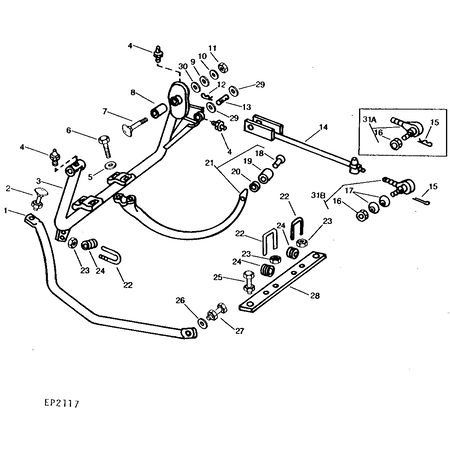 John Deere NEEDLE