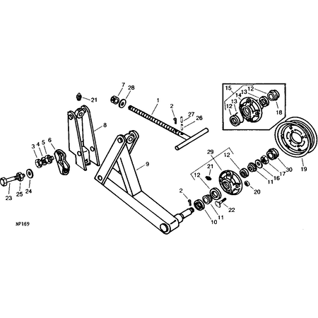 John Deere WHEEL BOLT