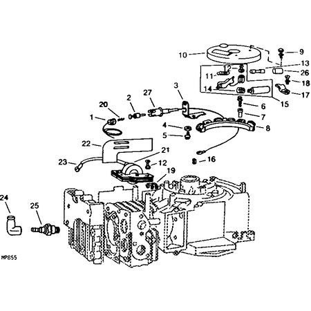 John Deere SPARK PLUG