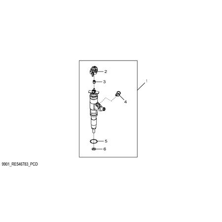 John Deere INJECTION NOZZLE REMAN