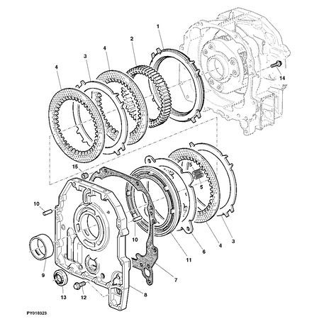 John Deere BRAKE DISC