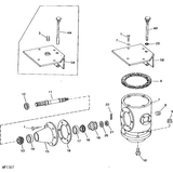 John Deere CROWN NUT