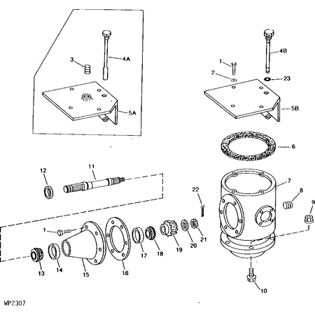 John Deere CROWN NUT