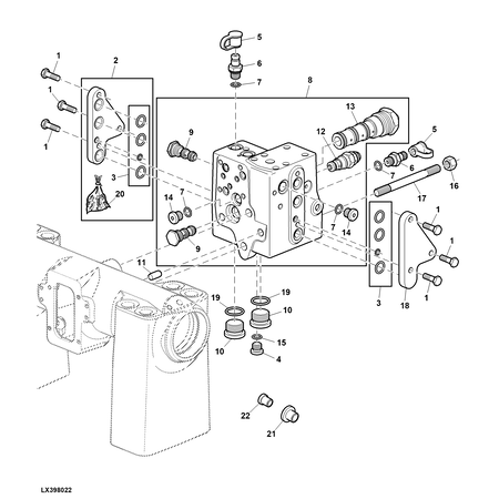 John Deere ORIFICE KIT