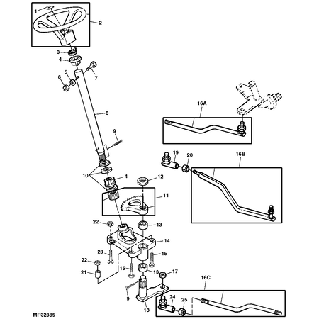 John Deere DRAG LINK