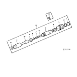 John Deere SCHIJF 1,39MM