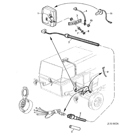 John Deere FLOOD LAMP