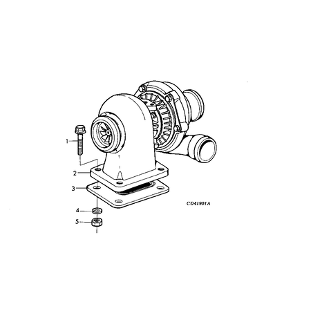 John Deere TURBOCHARGER RMN