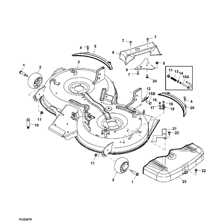 John Deere AFDEKKAP