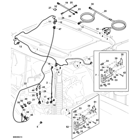 John Deere WIRING HARNESS