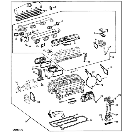 John Deere GASKET