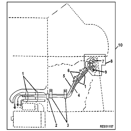 John Deere ANLASSERRELAIS