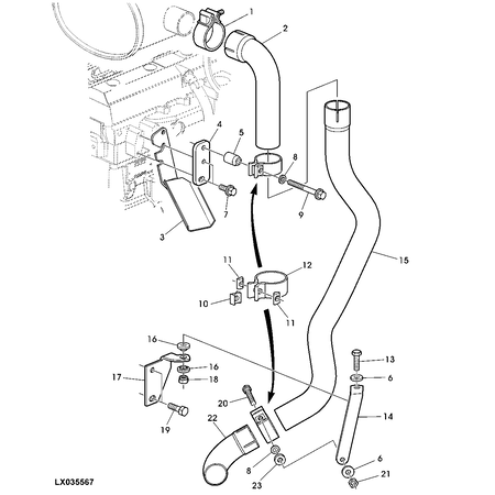 John Deere HALTER