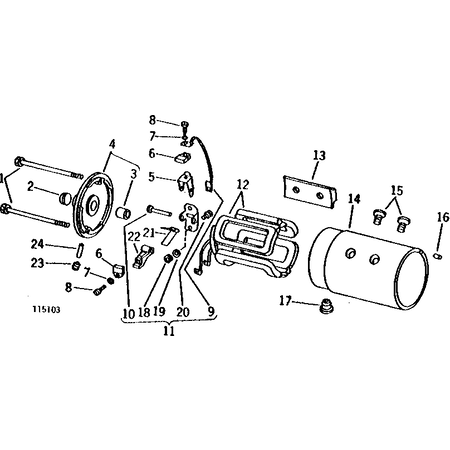 John Deere SCHRAUBEN