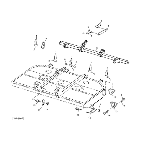 John Deere LOCK NUT