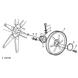 John Deere METAL SCREW M8X25