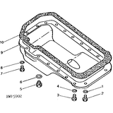 John Deere Sechsseitige Schraube