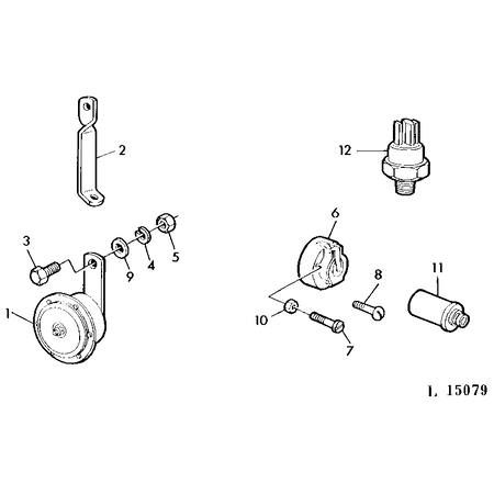 John Deere TRAFFIC LIGHT SWITCH