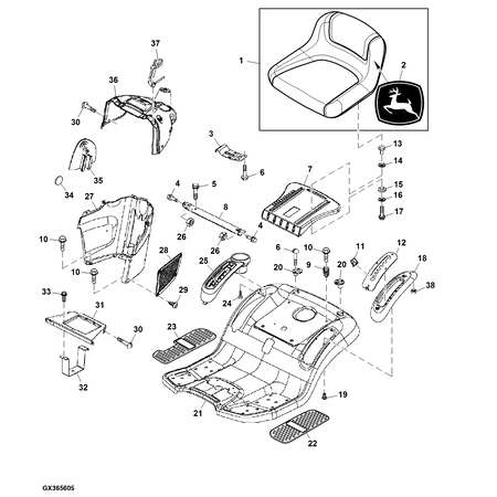 John Deere SCREW