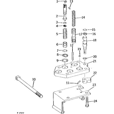 John Deere BACK-UP RING