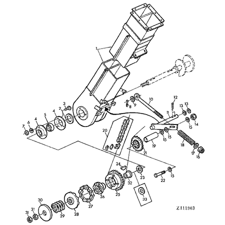 John Deere GASKET