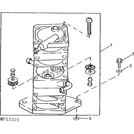 John Deere FUEL PUMP