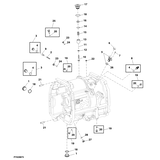 John Deere Ablassschraube