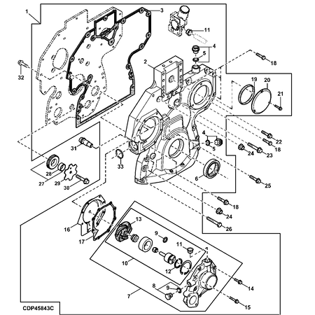 John Deere GASKET