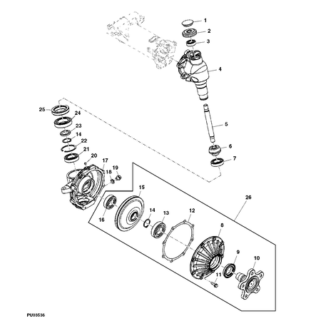 John Deere BALL BEARING