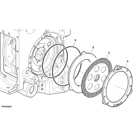 John Deere BRAKE DISC