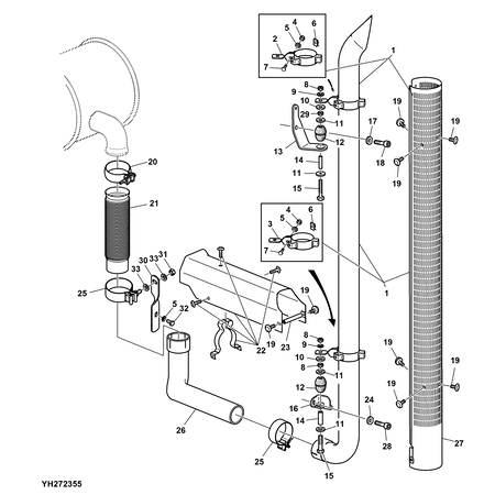 John Deere CAP SCREW