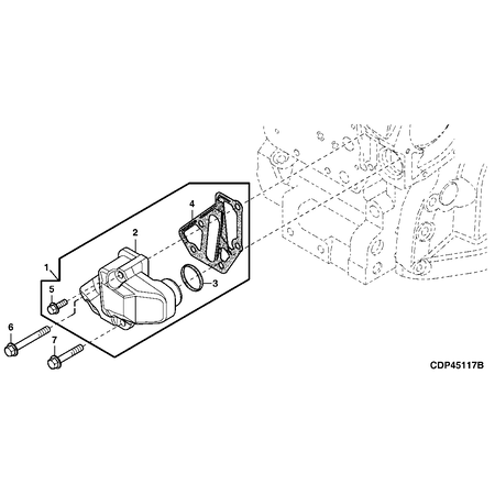 John Deere DICHTUNG