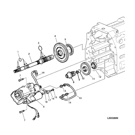 John Deere BALL BEARING