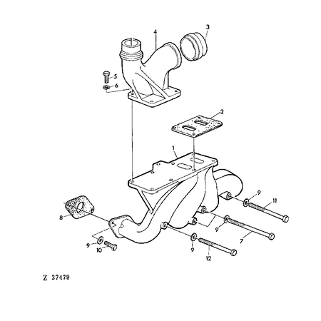 John Deere GASKET