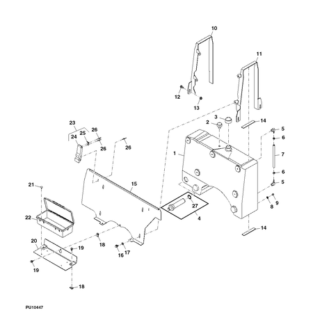 John Deere WERKZEUGKASTEN