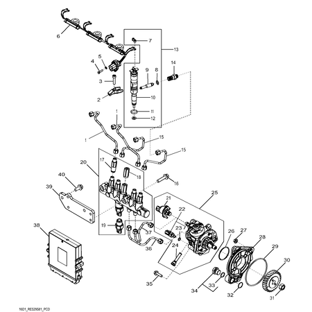 John Deere ELEKTRONISCHE KONTROLLEINHEIT