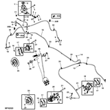 John Deere BRAKE LINE