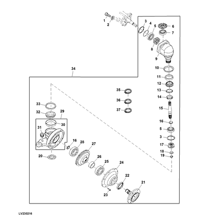 John Deere DICHTUNG